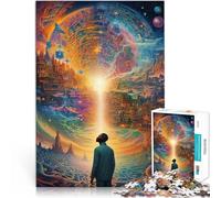Puzzle da 1000 pezzi per adulti La città oltre Difficile da completare ma divertente e umoristico offerte come regali per tutta la famiglia 75x50cm