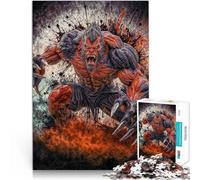 Puzzle da 1000 pezzi per adulti La creatura rossa Fatto di carta，per e da 14 anni in su Home Giochi Educativi Giocattoli Fai da Te perché è ideale come regalo per tutta la famiglia。misurare：38x52cm
