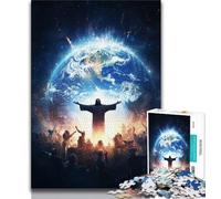 Puzzle da 1000 pezzi per adulti La croce di Gesù 1000 pezzi per adulti, design vivace e unico, esperienza di puzzle rilassante e stimolante (dimensioni 38x26cm)