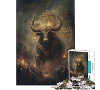 Puzzle da 1000 pezzi per adulti "La Divina Bestia della Conquista" - Gioco educativo e coinvolgente per coltivare la pazienza - Idea regalo - Decorazione per la casa (dimensioni 50x75cm)