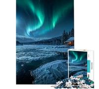 Puzzle da 1000 pezzi per adulti "La magia dell'inverno" - Difficile e stimolante - Attività per famiglie - Gioco pratico per maggiori di 14 anni (50x75cm)