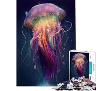 Puzzle da 1000 pezzi per adulti "La medusa misteriosa" - Gioco educativo e stimolante - Regalo di compleanno per tutta la famiglia (Dimensioni 50x75cm)