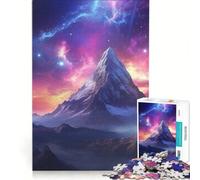 Puzzle da 1000 pezzi per adulti "La montagna eterea" gioco pratico impegnativo e stimolante adatto come decorazione da scrivania 38x52cm