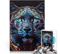 Puzzle da 1000 pezzi per adulti La Pantera Nera per il giocattolo di sfida del gioco educativo perché è ideale come regalo per tutta la famiglia 75x50cm
