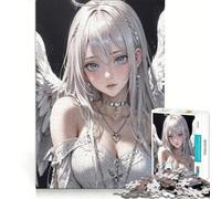 Puzzle da 1000 pezzi per adulti "La Piuma Perduta" gioco rompicapo divertente antistress ogni pezzo è unico 38x52cm
