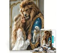 Puzzle da 1000 pezzi per adulti La Principessa Leone giochi per famiglie decorazione perfetta compleanno e Natale 38x26cm