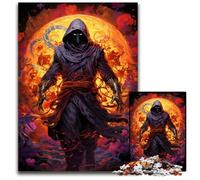 Puzzle da 1000 pezzi per adulti la psichedelia colorata dei Ninja Killer puzzle impegnativi rompicapo fai da te gioco perfetto per famiglie o regalo decorativo 1000 pezzi (75x50cm)