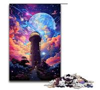 Puzzle da 1000 pezzi per adulti La psichedelia colorata dell'Osservatorio attività per famiglie gioco di puzzle per famiglie antistress sfida difficile puzzle 75x50 cm