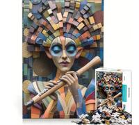 Puzzle da 1000 pezzi per adulti "La Regina dei Goblin" gioco rompicapo regalo di compleanno adatto come decorazione da scrivania 38x52cm