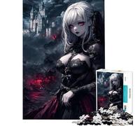 Puzzle da 1000 pezzi per adulti La Regina della Notte della Morte Giocattolo avvincente per coltivare la pazienza gioco per famiglie antistress regalo di compleanno (dimensioni 38x52cm)