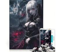 Puzzle da 1000 pezzi per adulti, La Regina della Notte della Morte, gioco per famiglie, interazione genitore-figlio, compleanno e Natale 38x52cm