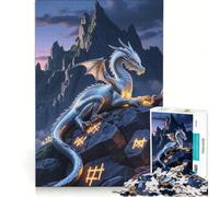 Puzzle da 1000 pezzi per adulti "La Sentinella d'Argento" gioco pratico impegnativo e stimolante adatto come decorazione da scrivania 38x52cm