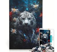 Puzzle da 1000 pezzi per adulti "La Sentinella della Foresta" gioco rilassante interazione genitore-figlio regalo di compleanno regalo di viaggio 38x26cm
