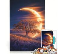 Puzzle da 1000 pezzi per adulti "La Sentinella di Emberfall" gioco pratico impegnativo e stimolante adatto come decorazione da scrivania 50x75cm