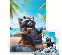 Puzzle da 1000 pezzi per adulti "La spiaggia che guarisce" giochi educativi allena la mente e le mani collezione d'artista belle arti 50x75cm