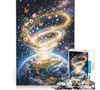 Puzzle da 1000 pezzi per adulti "La tempesta della vita" giocattolo fai-da-te interazione genitore-figlio collezione d'artista belle arti 38x52cm