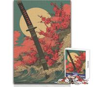 Puzzle da 1000 pezzi per adulti, La tempesta di un guerriero, rompicapo, giochi per famiglie, vacanze, ammazzare il tempo, ottimo regalo, dimensioni 38x26cm