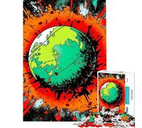 Puzzle da 1000 pezzi per adulti "La Terra è fragile" (Tellus) gioco rilassante antistress divertente attività da fare a casa (dimensioni 38x52cm)
