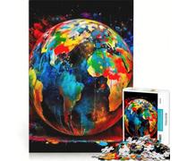 Puzzle da 1000 pezzi per adulti La Terra è fragile Tellus, gioco rompicapo, decorazione perfetta, compleanno e Natale 38x52cm