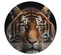 Puzzle da 1000 pezzi per adulti "La tigre mi guarda negli occhi", puzzle in cartone, opera d'arte, decorazione, giocattolo di intelligenza per giochi al chiuso in famiglia (67,5x67,5cm)