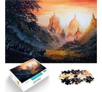 Puzzle da 1000 pezzi per adulti La valle d'oro per il giocattolo di sfida del gioco educativo Collezione di artisti, Belle arti 52x38cm