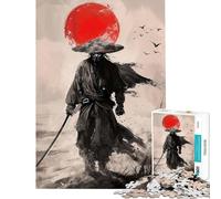 Puzzle da 1000 pezzi per adulti "La vendetta dello Shogun" - Gioco avvincente per coltivare la pazienza attività educative per tutta la famiglia opera d'arte regalo (Dimensioni 38x52cm)