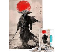 Puzzle da 1000 pezzi per adulti "La vendetta dello Shogun" gioco educativo e stimolante antistress e regalo divertente (dimensioni 38x26cm)