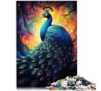 Puzzle da 1000 pezzi per adulti la Via Lattea Pavone Puzzle - Gioco impegnativo 26 x 38 cm Collezione Artistica Belle Arti