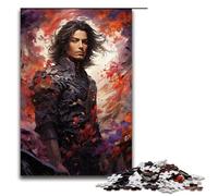 Puzzle da 1000 pezzi per adulti La via psichedelica colorata del samurai Puzzle per famiglie Giocattoli Decorazioni per la casa e regali unici 75x50 cm