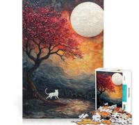 Puzzle da 1000 pezzi per adulti "La vita nella terra desolata" gioco interattivo decorazione da parete adatto anche come decorazione da scrivania 50x75cm