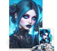 Puzzle da 1000 pezzi per adulti "L'abbraccio della notte" gioco per famiglie difficile e stimolante regalo di compleanno e unico 50x75cm