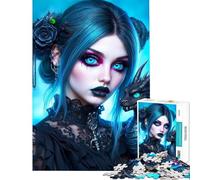 Puzzle da 1000 pezzi per adulti "L'abbraccio della notte" gioco rompicapo con taglio di precisione regalo di compleanno (Dimensioni 38x52cm)