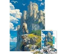 Puzzle da 1000 pezzi per adulti "L'addio di un cavaliere" - Giochi rilassanti per adulti decorazione per la casa ideale come regalo per tutta la famiglia (dimensioni 50x75cm)