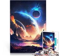 Puzzle da 1000 pezzi per adulti L'alba del cosmo Difficile da completare ma divertente e umoristico Decorazioni e regali unici per la casa 52x38cm