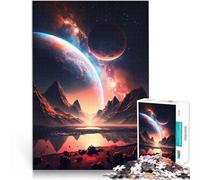 Puzzle da 1000 pezzi per adulti L'alba del vuoto Giocattolo educativo intellettuale decomprimente Adatto per la decorazione del desktop 75x50cm