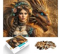Puzzle da 1000 pezzi per adulti L'alleanza enigmatica Giocattoli educativi per l'apprendimento Giochi per famiglie Adatto alle coppie 38x26cm