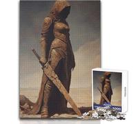 Puzzle da 1000 pezzi per adulti Lama dell'oblio Calma e piacevole Tempo libero Giocattolo di precisione avanzato con fustellatura Dimensioni 38x26cm