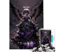 Puzzle da 1000 pezzi per adulti "Lamento dell'angelo caduto" - Puzzle fai da te da 1000 pezzi - Sfida difficile - Regalo di compleanno Regali (38x52cm)