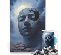 Puzzle da 1000 pezzi per adulti "L'anima spezzata" gioco rompicapo attività divertenti da fare a casa collezione d'artista belle arti 50x75cm