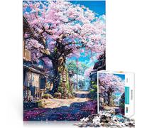 Puzzle da 1000 pezzi per adulti L'antico albero Sakura Giocattoli educativi per l'apprendimento Giochi per famiglie decorazione murale 38x26cm