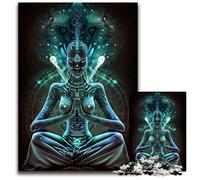 Puzzle da 1000 pezzi per adulti "L'arte della meditazione" puzzle per adulti perfetti per adolescenti rompicapo per creare legami familiari e regalo fai da te per la casa 1000 pezzi (38x26 cm)