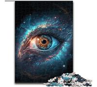 Puzzle da 1000 pezzi per adulti "L'arte dell'occhio" in legno, gioco rompicapo per adolescenti, regalo perfetto per le feste, 1000 pezzi(50x75cm)
