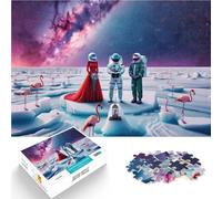 Puzzle da 1000 pezzi per adulti L'arte surreale del matrimonio Fatto di carta,Adatto a persone dai 14 anni in su sfida educativa Regalo di compleanno di Natale。misurare:26x38cm/10.24 x 14.96pollice