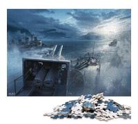 Puzzle da 1000 pezzi per adulti Lascia che la battaglia abbia inizio Puzzle quadrato per adulti e puzzle di carta Decorazioni per la casa Regali per le vacanze 38x26 cm/1000 pezzi