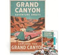 Puzzle da 1000 pezzi per adulti: L'avventura del Grand Canyon ti aspetta, un gioco impossibile, un'esperienza interattiva per genitori e figli, da aggiungere alla lista dei desideri con Babbo Natale
