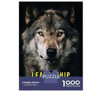 Puzzle Da 1000 Pezzi Per Adulti Leadership Alpha Wolf Puzzle Antistress Giocattoli Regali Per Donne Regali Unici Per Compleanno E Natale 70x50cm/1000pcs