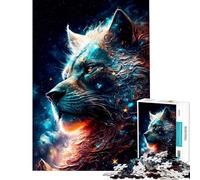 Puzzle da 1000 pezzi per adulti Leon Spacial Help The Brain Exercise Antistress Game Educational Game per maggiori di 14 anni (38x52cm)