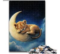 Puzzle da 1000 pezzi per adulti, Leone, gioco interattivo per famiglie, adatto dai 14 anni in su (dimensioni 50x75cm)