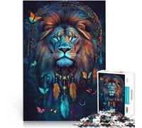 Puzzle da 1000 pezzi per adulti Leone magico fantasy Giocattoli educativi per l'apprendimento Giochi per famiglie Buon regalo 75x50cm