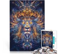 Puzzle da 1000 pezzi per adulti leone sacro Aiuta il cervello ad allenare i giocattoli che creano dipendenza per coltivare la pazienza Buon regalo 75x50cm